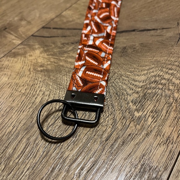 Football Keychain Wristlet - Picture 3 of 4